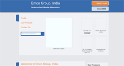 Desktop Screenshot of emcogroup.net